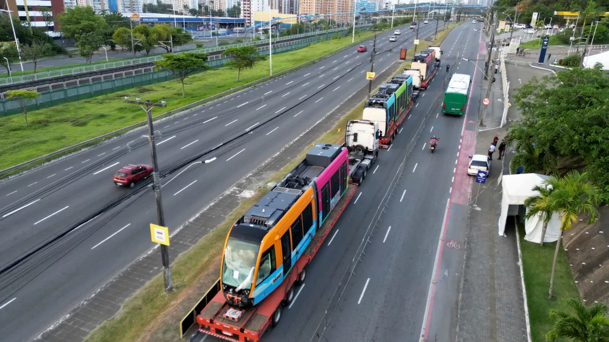 Trem foi entregue pelo governador Jerônimo Rodrigues