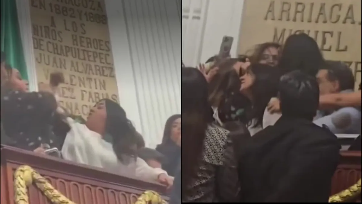 Briga generalizada parou sessão