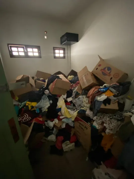 Abrigo apresenta "cenário de risco real"