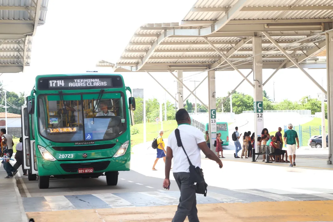 Imagem ilustrativa dos ônibus de fim de ano