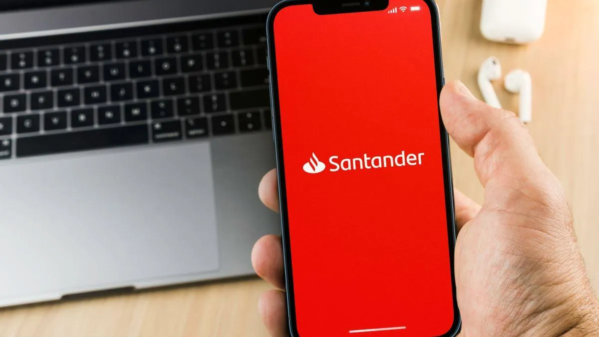 Aplicativo do banco Santander