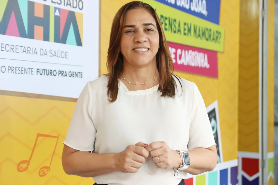 Secretária de Saúde do estado da Bahia, Roberta Santana