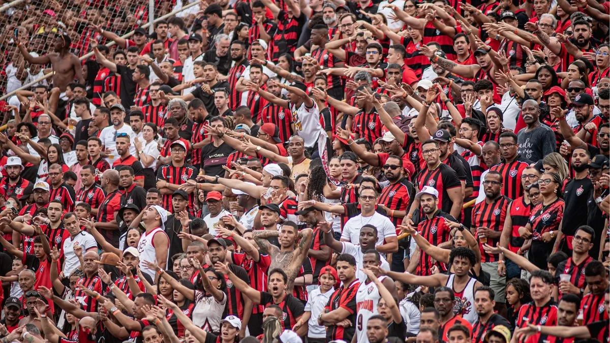 Torcida do Vitória no Barradão