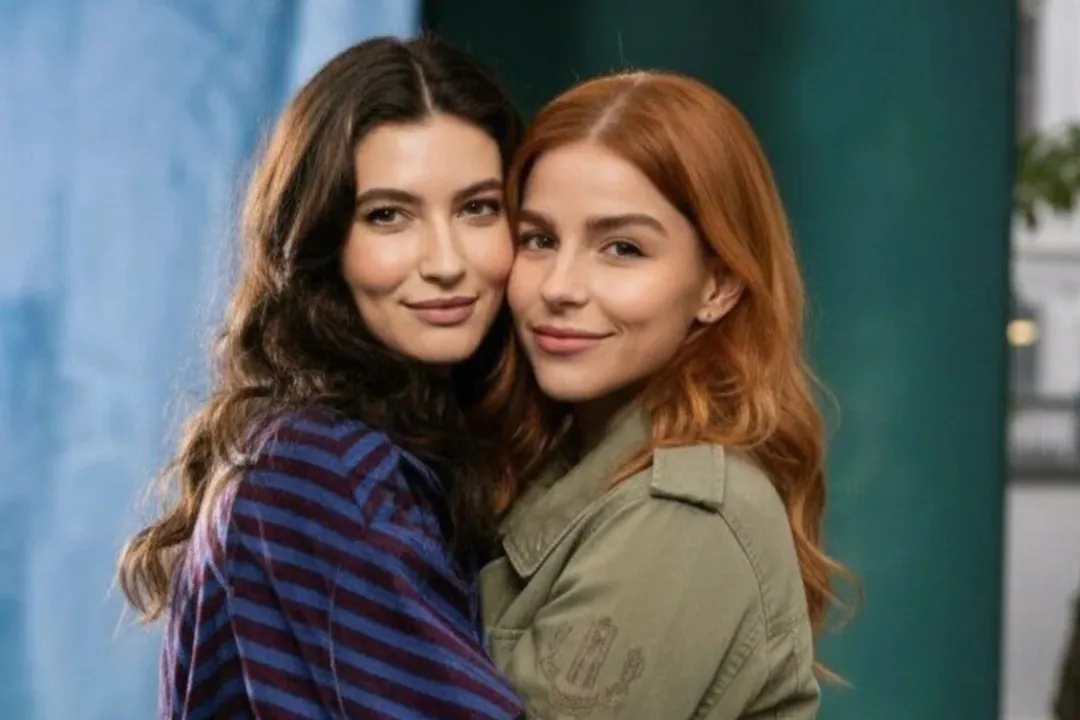 Lorena (Alanis Guillen) e Juquinha (Gabriela Medvedovski)