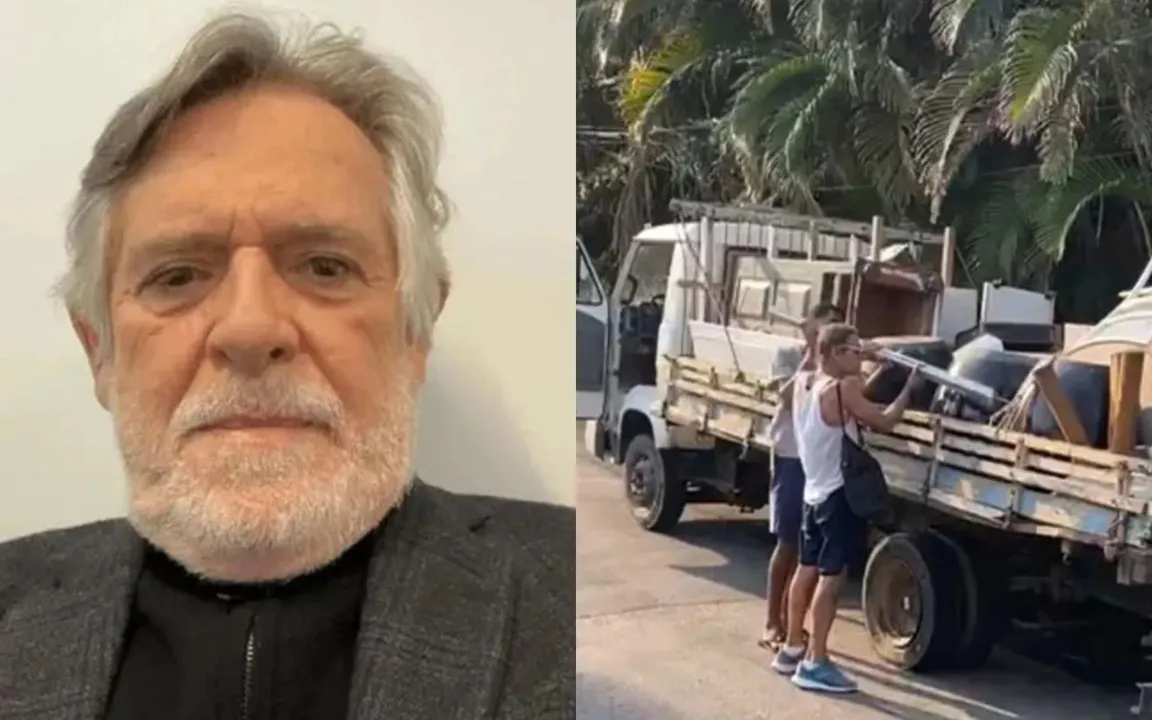 O artista não poupou ofensas ao colega