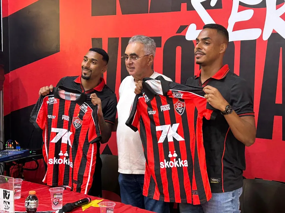 Caíque Gonçalves e Matheus Silva apresentados