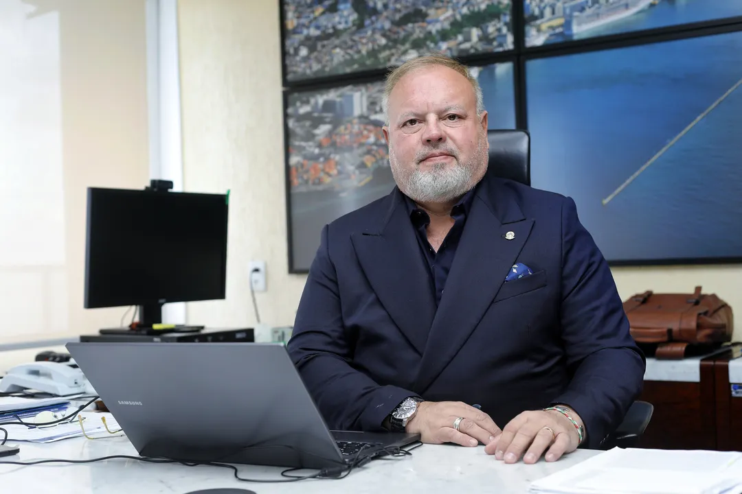 O diretor-presidente da Autoridade Portuária Federal – Codeba, Antonio Gobbo