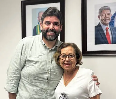 Loyola e Lídice celebraram resultado da pesquisa Atlas/Intel.