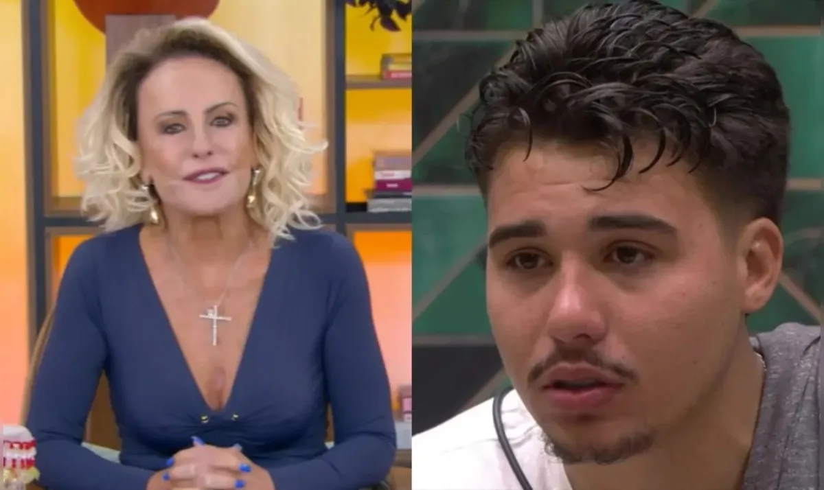 Apresentadora admitiu alívio por não precisar entrevistar Pedro