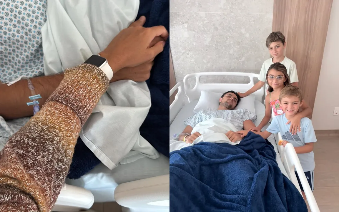 O famoso contou detalhes do ocorrido na web