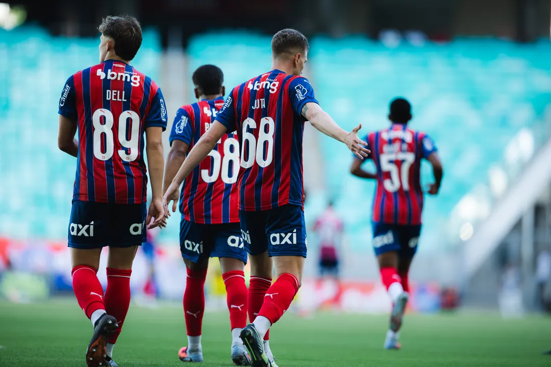 Jogadores da base do Bahia no Baianão