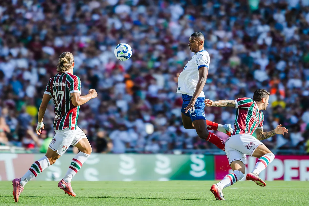 Bahia x Fluminense em campo