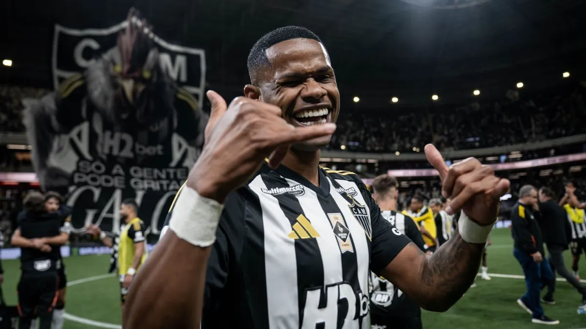 Júnior Santos pelo Atlético-MG