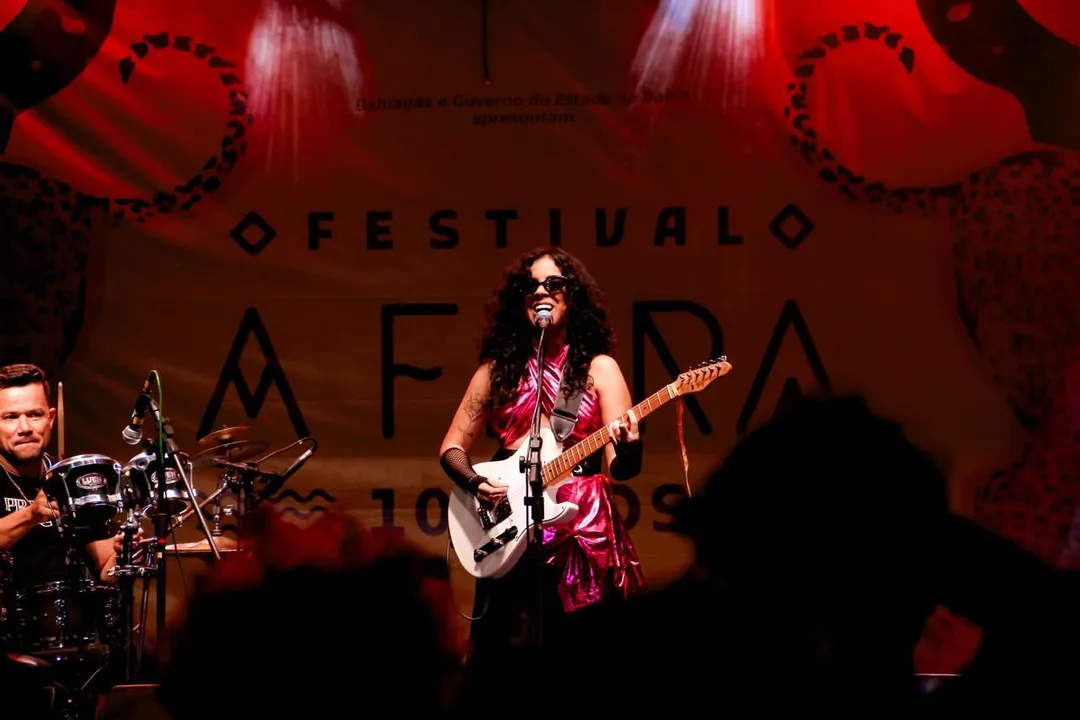 A apresentação marca o primeiro show autoral da artista