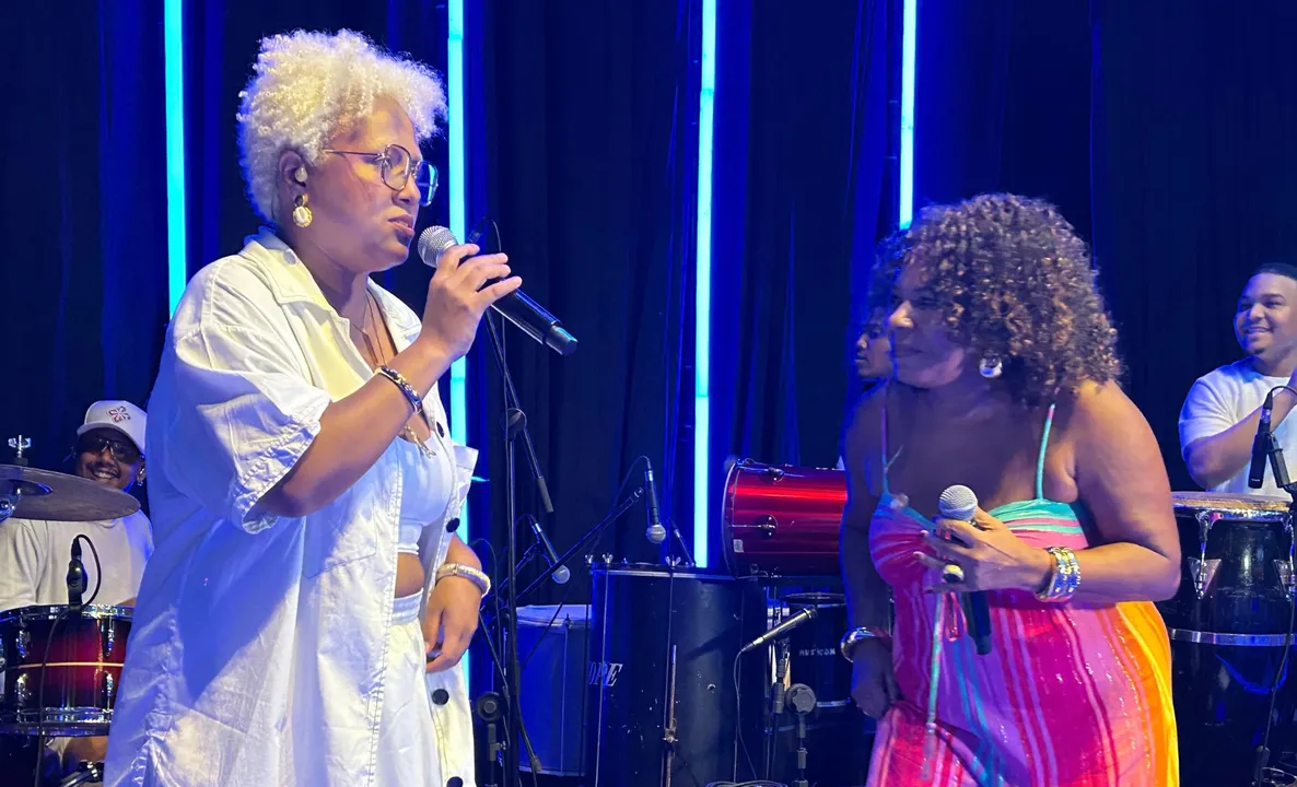 Margareth Menezes e Marina Íris