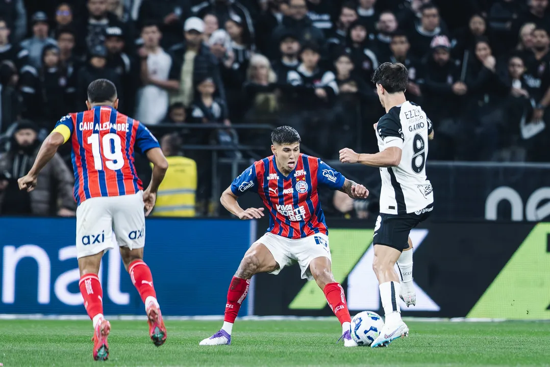 Corinthians 1x2 Bahia pelo Brasileirão de 2025