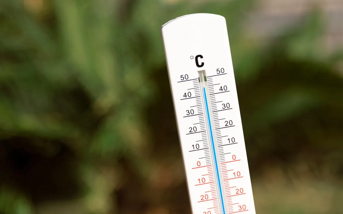 A temperatura marcou recordes