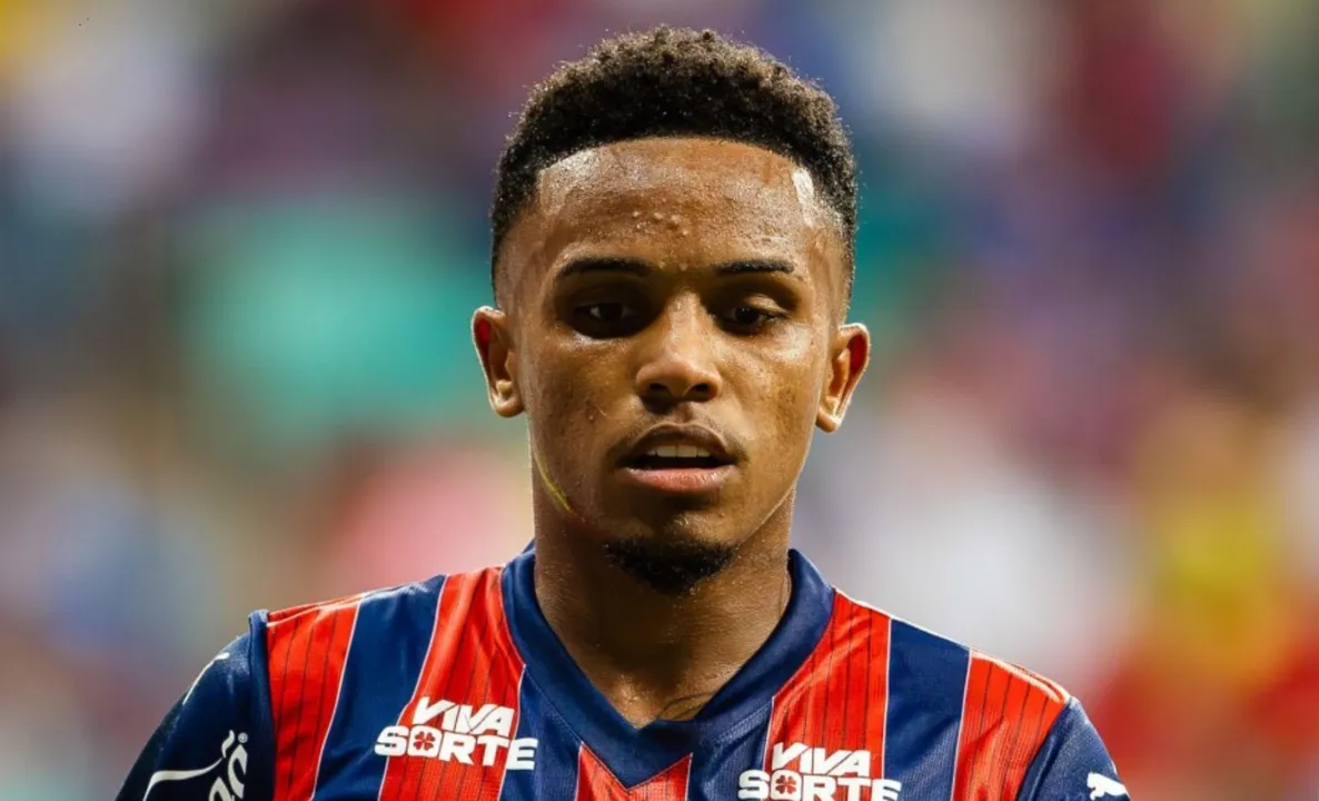 Kayky em campo pelo Bahia