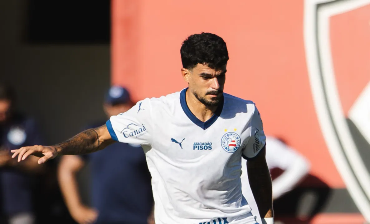 Cauly em campo pelo Bahia