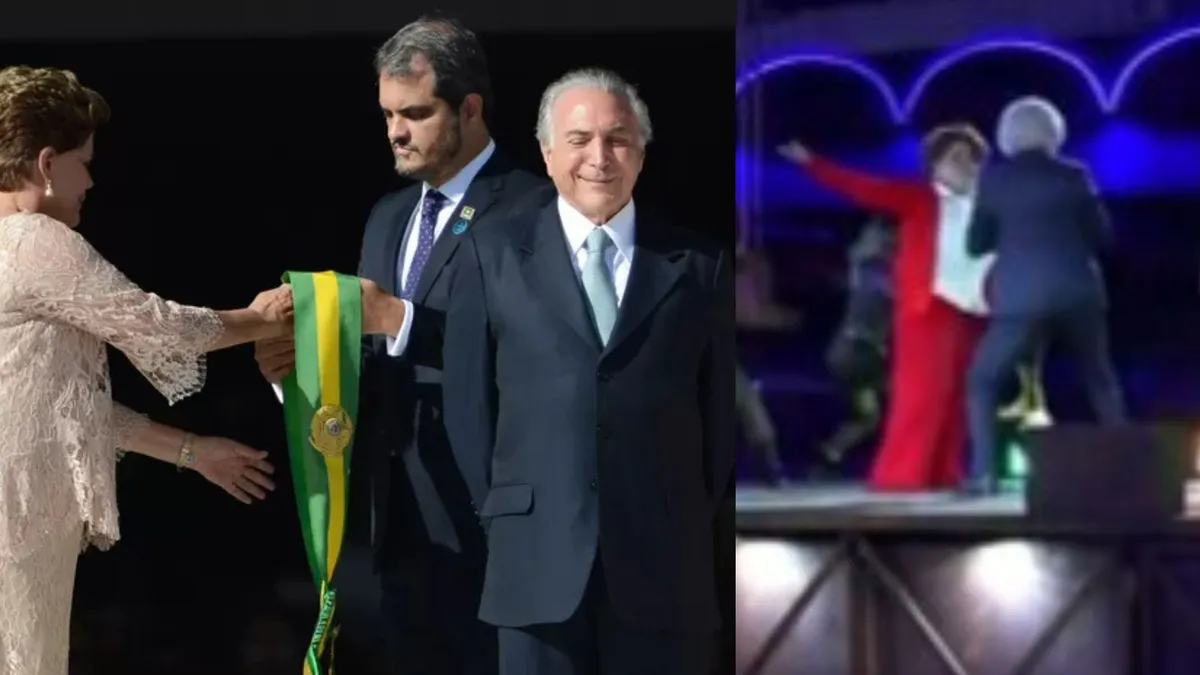 Michel Temer (MDB) e Dilma Rousseff (PT)