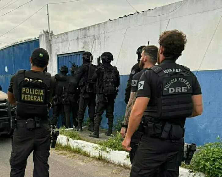 A operação contou com o apoio da Polícia Militar da Bahia