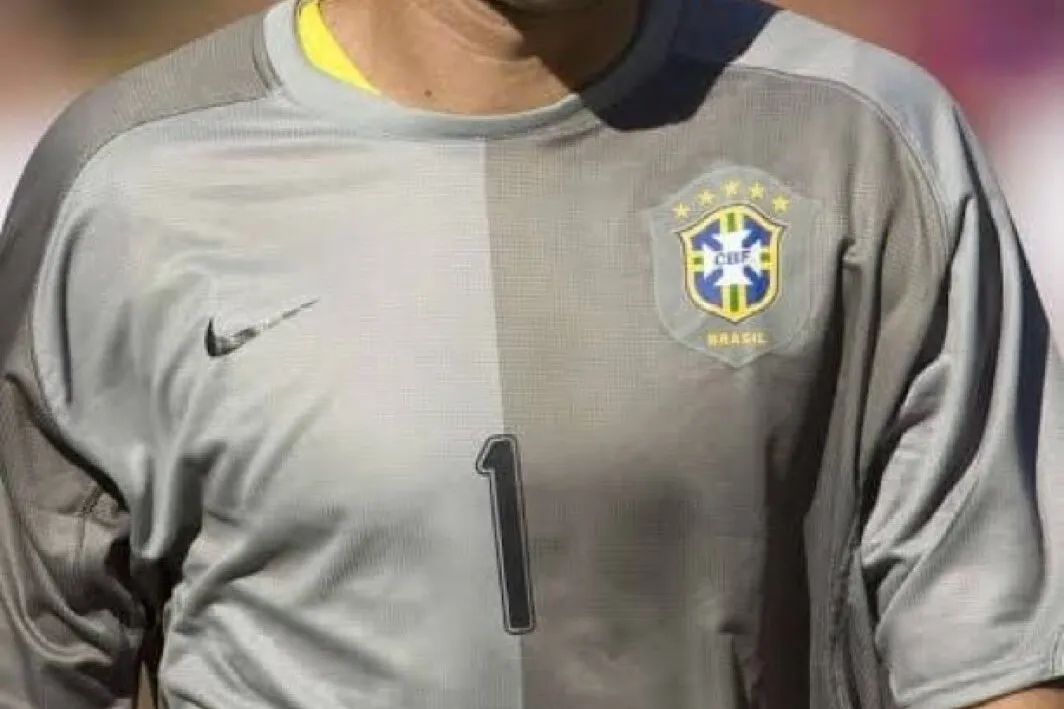 Camisa de goleiro da Seleção Brasileira