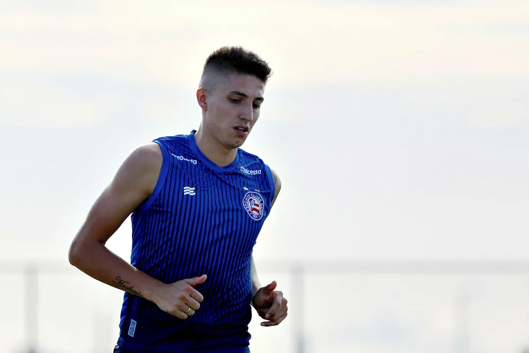 Índio Ramírez pelo Bahia em 2021