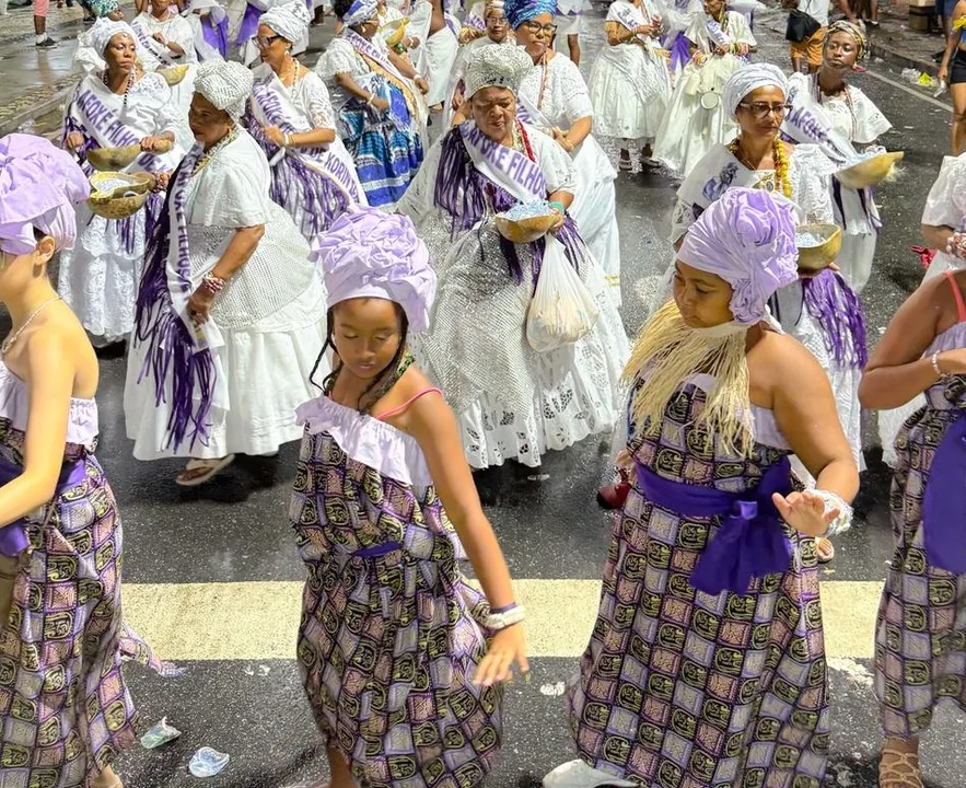 Baianas estarão à frente do cortejo