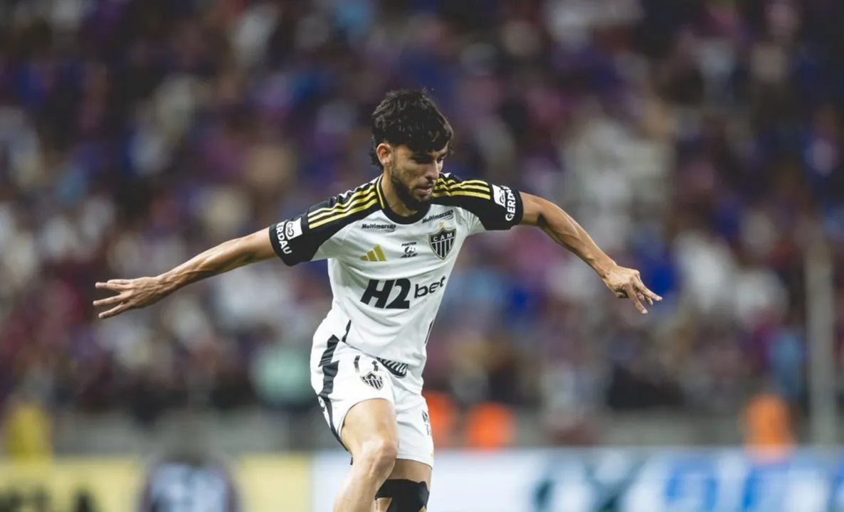 Biel em campo pelo Atlético-MG
