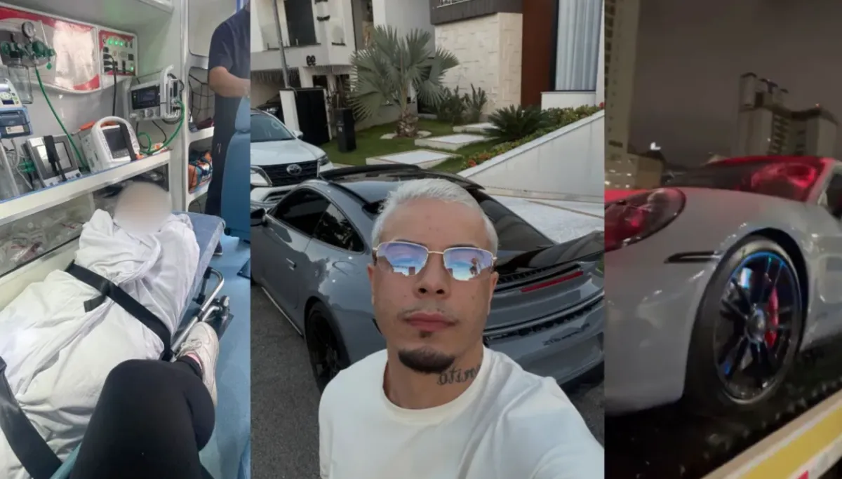 MC Tuto, preso por atropelar um jovem