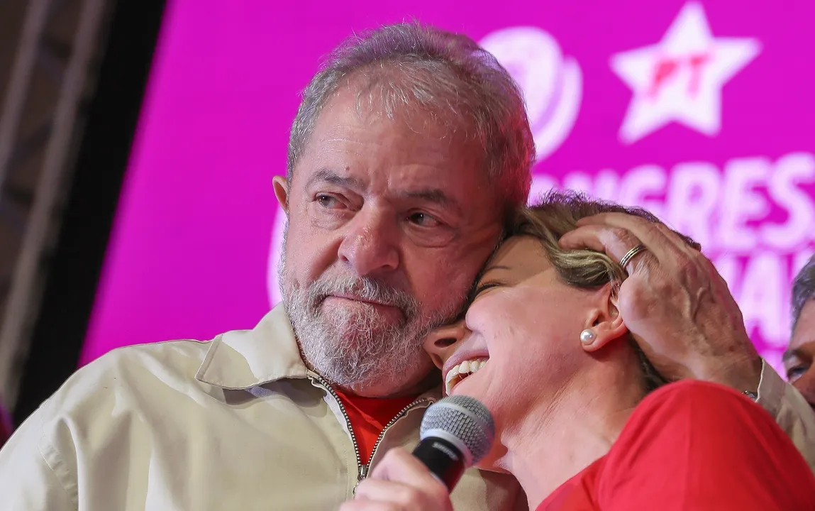 Lula e Gleisi Hoffmann