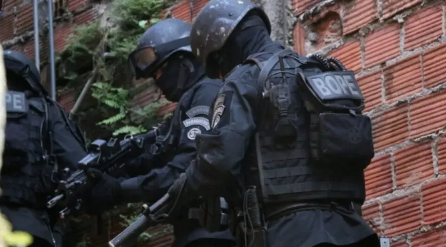 Bope encontrou suspeito caído em área de mata