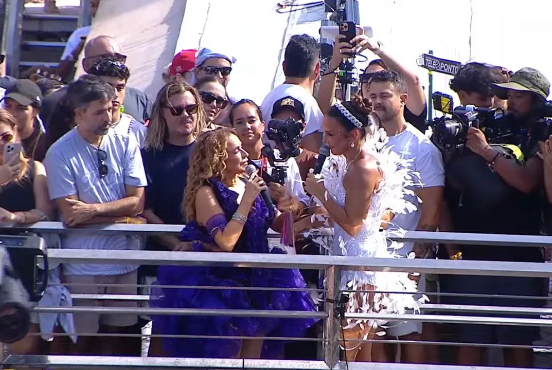 Ivete Sangalo e Daniela Mercury cantaram juntas