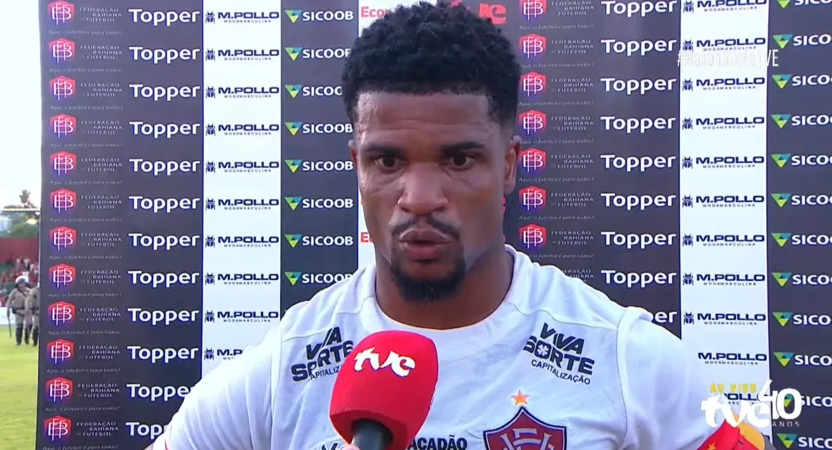 Imagem ilustrativa da imagem Jamerson diz que Vitória deixou resultado escapar por um "detalhe"