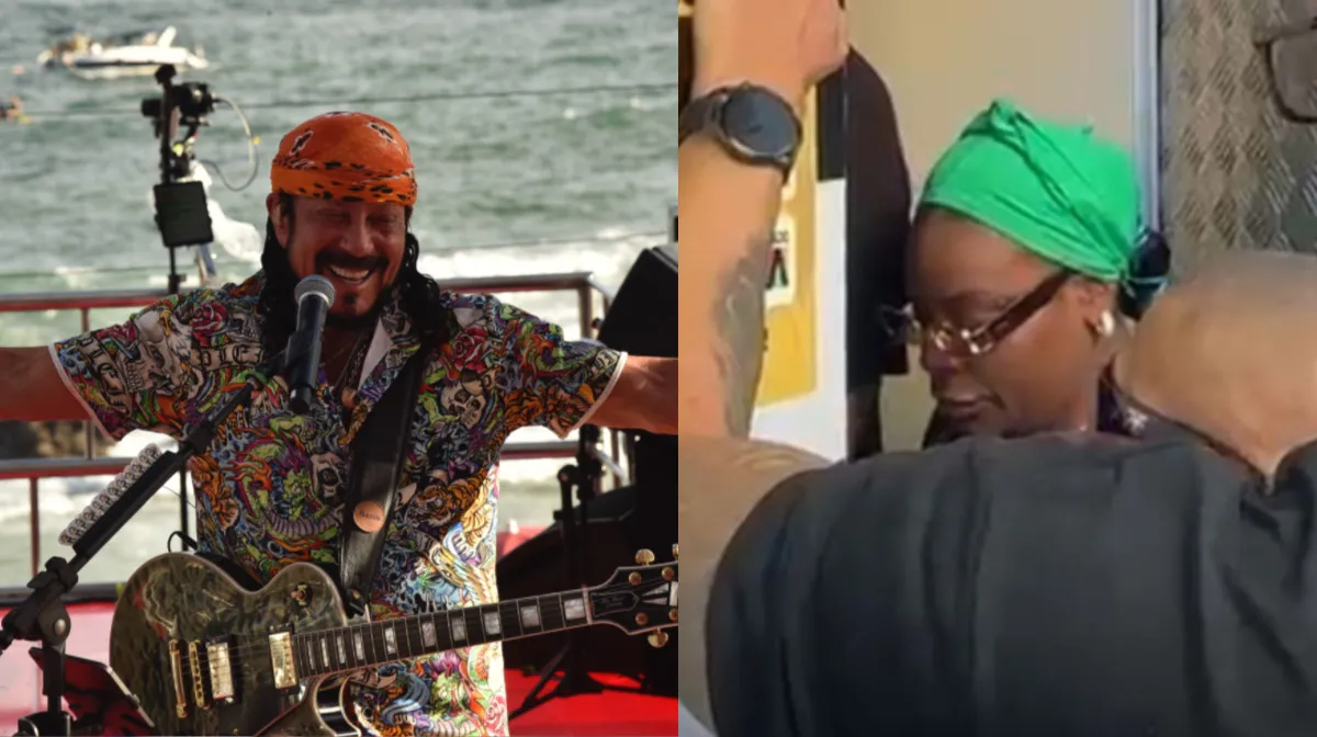 A cena levou internautas a acreditar que a cantora estaria tentando autorização para entrar no veículo