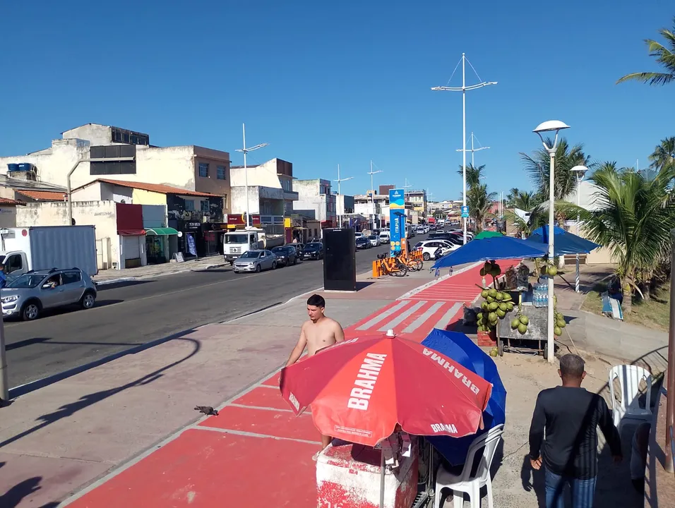 Orla de Itapuã, véspera da lavagem