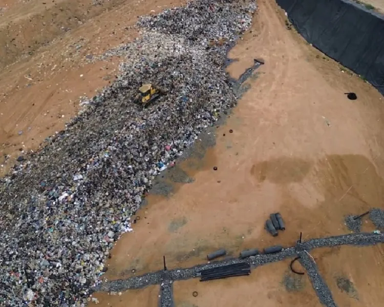 Aterro sanitário municipal foi inaugurado em 2005 como solução definitiva