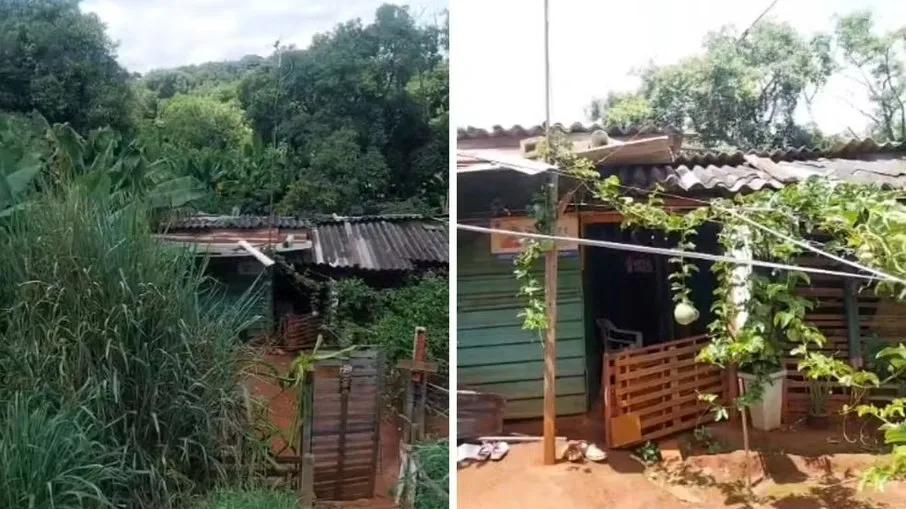 No local, os agentes também encontraram e apreenderam armas de fogo