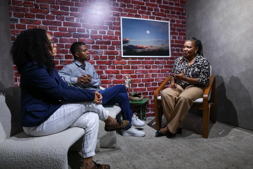 Margareth conversou sobre diversos temas durante a entrevista