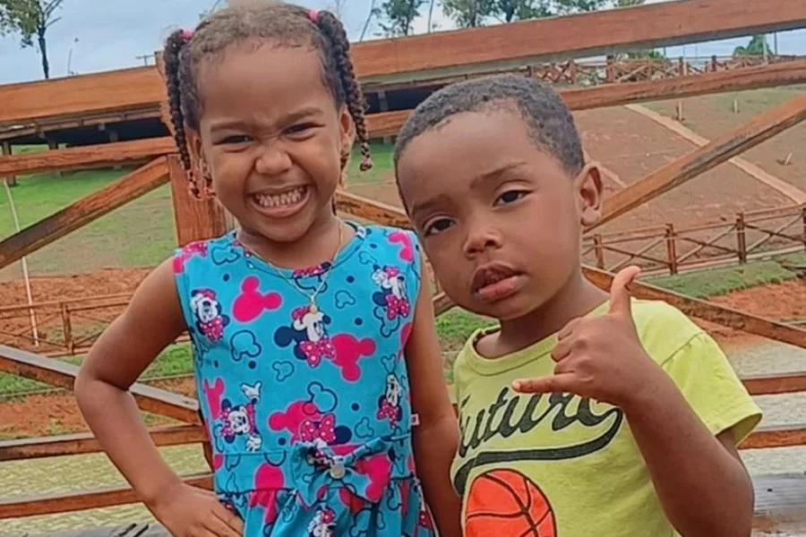 Ághata Isabelly, de 6 anos, e Allan Michael, de 4, estão desaparecidos no Maranhão