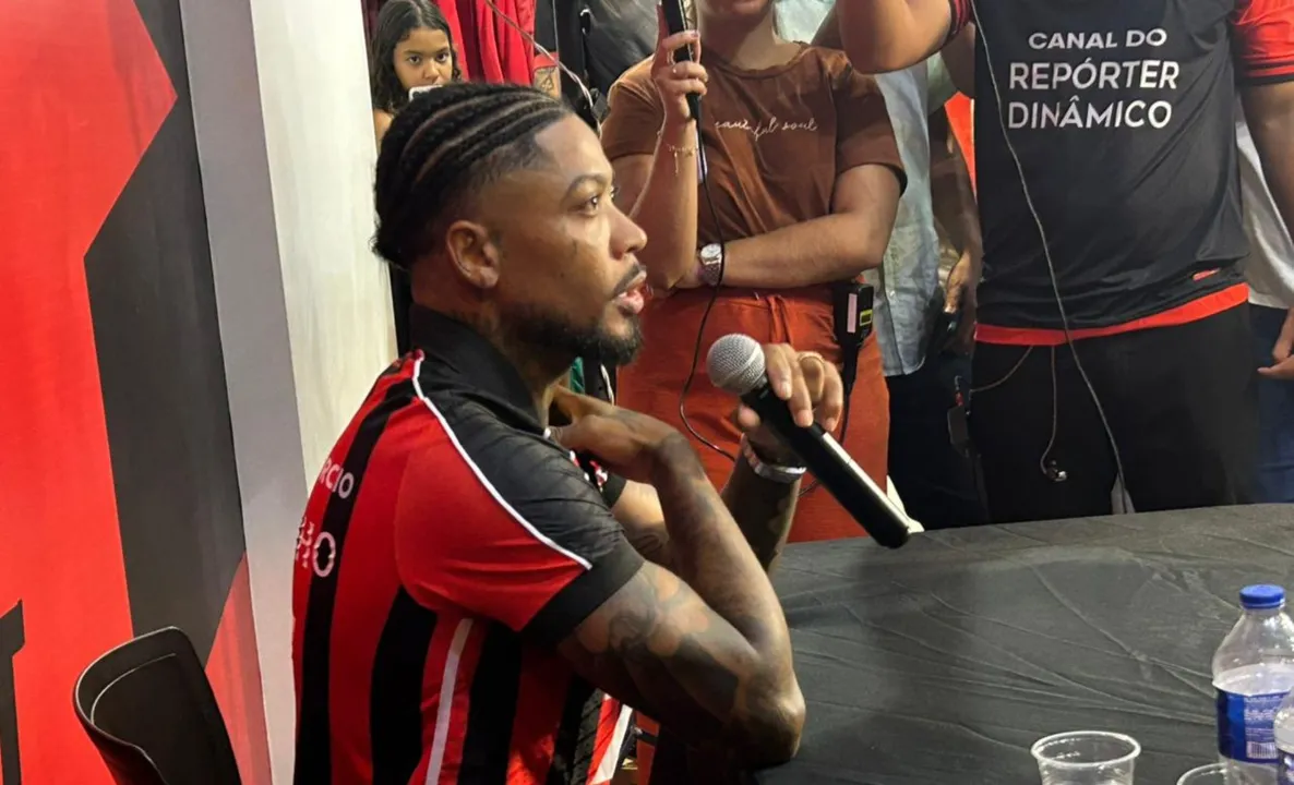 Imagem ilustrativa da imagem Marinho se declara ao Vitória após retorno: "Nunca pensei em salário"