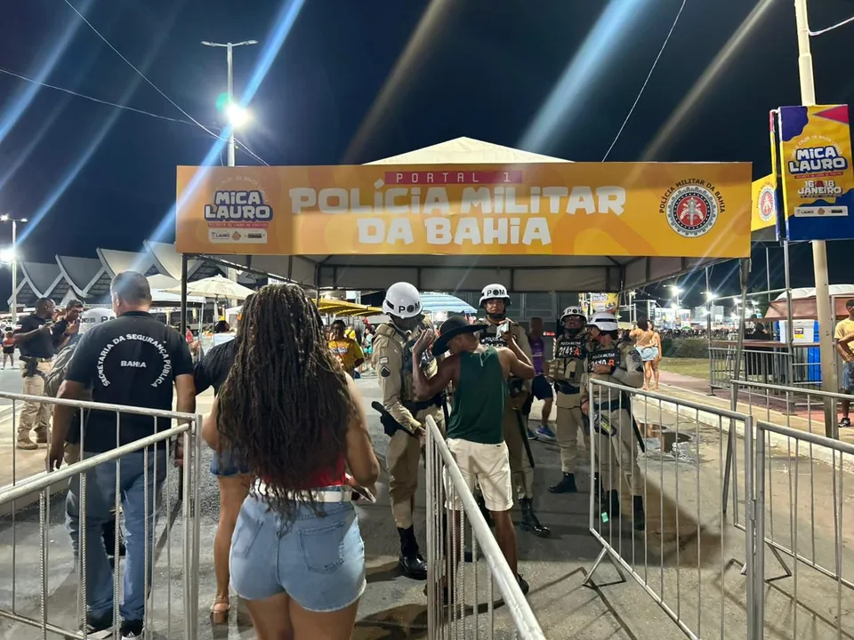 Quatro Portais de Abordagens impedem que materiais ilícitos entrem no circuito da festa