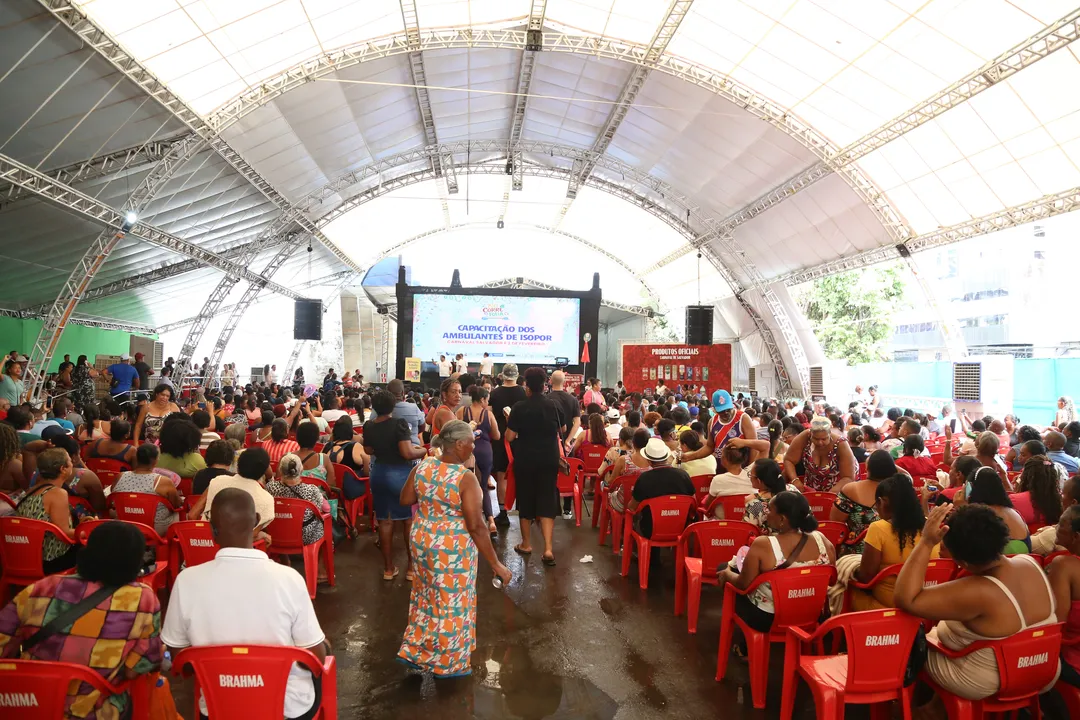 Orientações foram repassadas durante capacitação realizada na Arena A TARDE