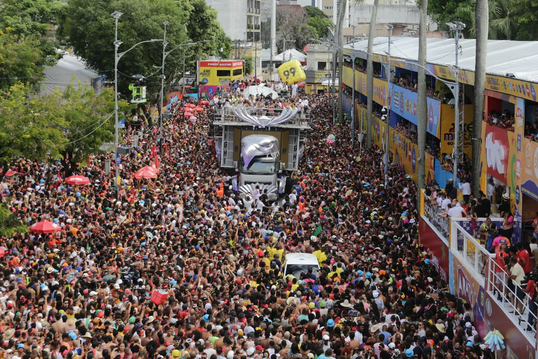 Circuiro Osmar movimentado no Carnaval de 2025