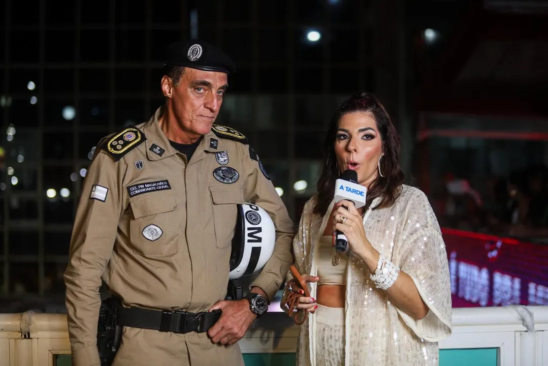 Coronel Magalhães, o Comandante-Geral da Polícia Militar (PM)