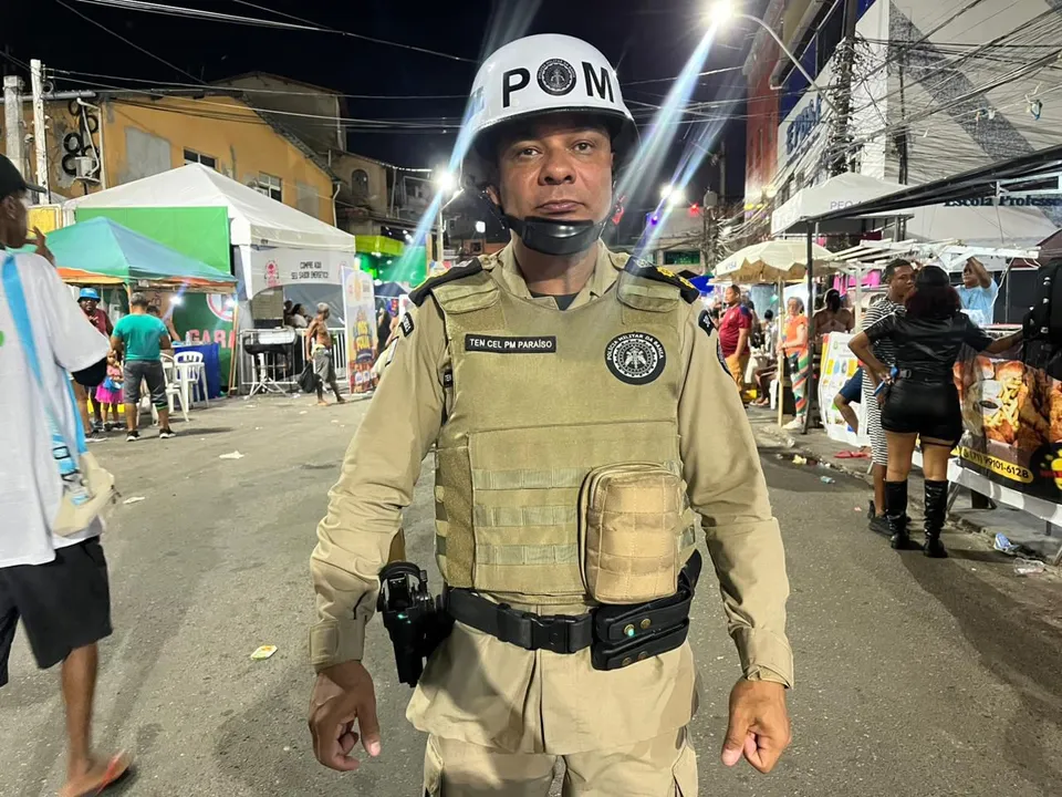 Tenente-coronel Paraíso, comandante do 30º Batalhão da Polícia Militar