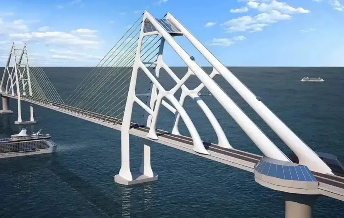 Projeto da Ponte Salvador-Itaparica