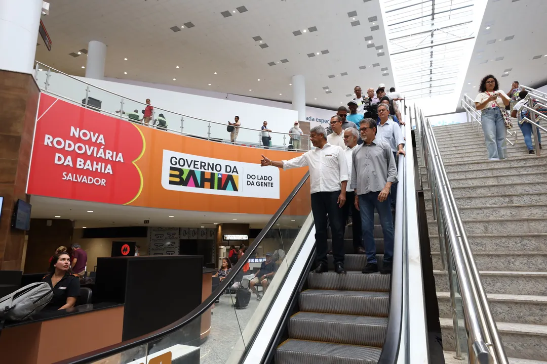 Inauguração da nova rodoviária de Salvador