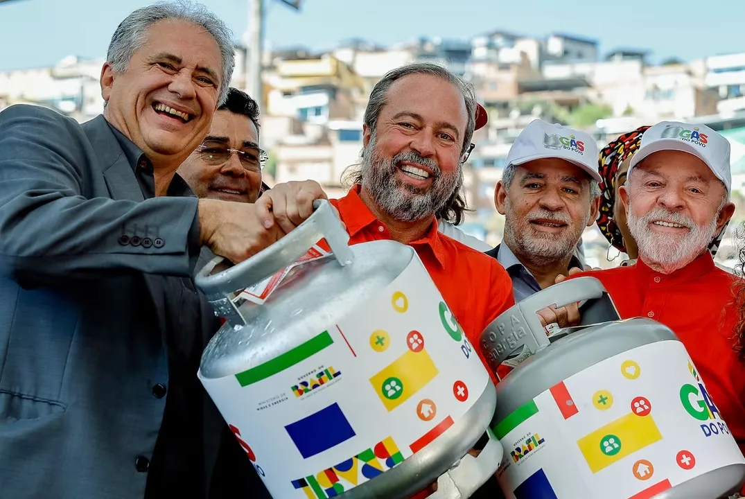O Presidente da República, Luiz Inácio Lula da Silva, durante cerimônia de anúncio do Programa Gás do Povo