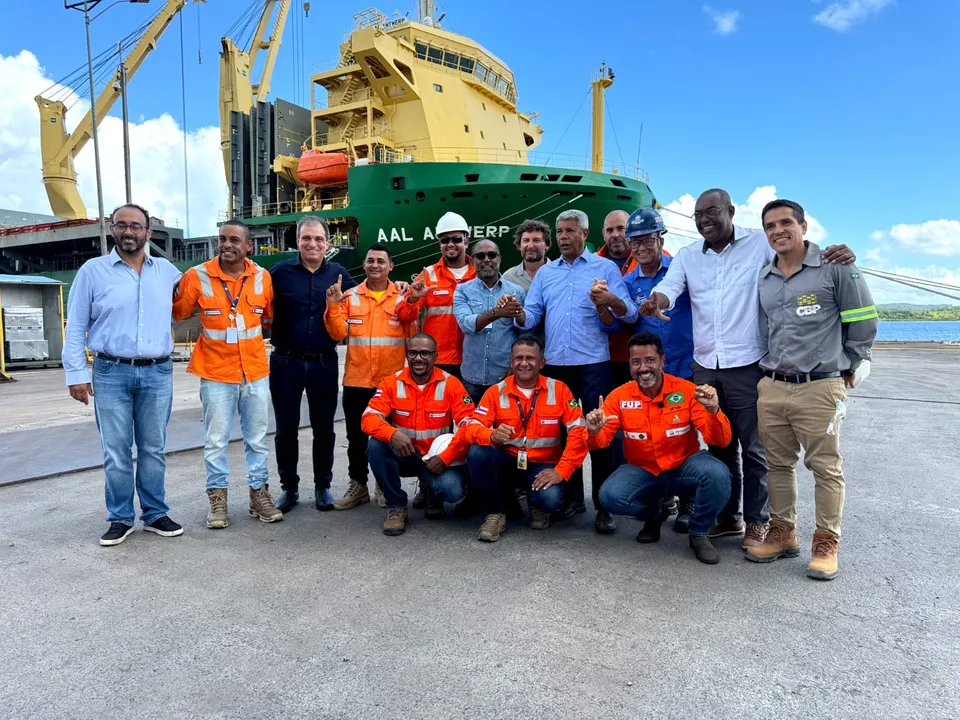 Deyvid Bacelar e Jerônimo Rodrigues participaram de evento.